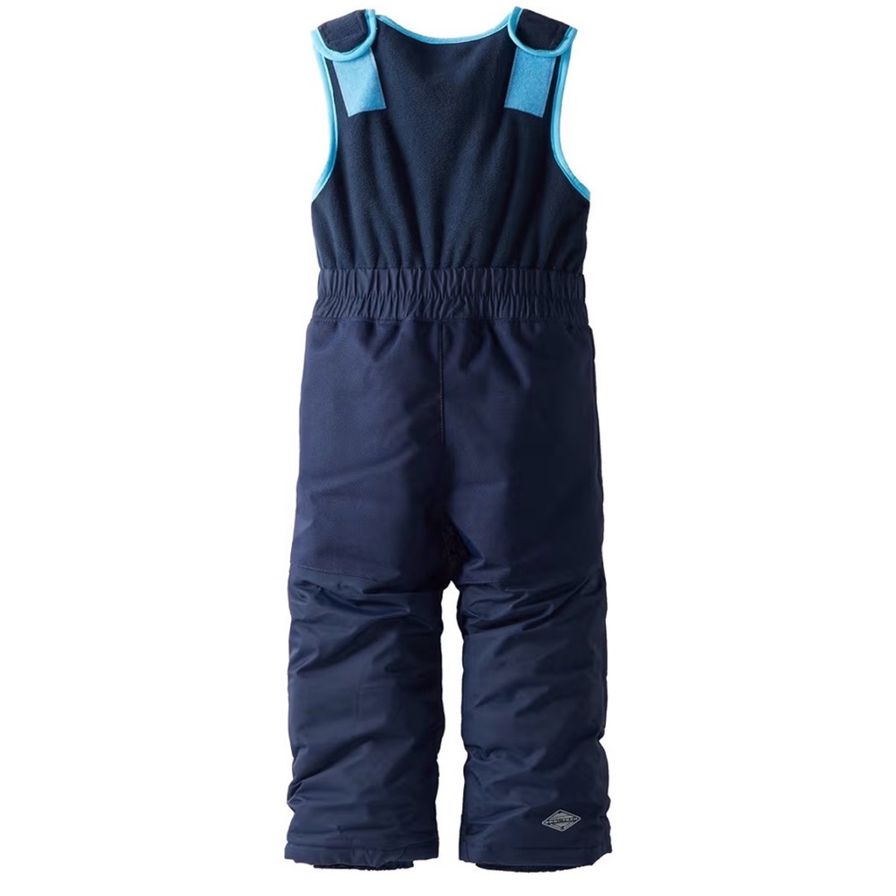 Columbia Kids Buga Bib and Jacket set Navy Houndstooth 4T - Picture 7 of 8